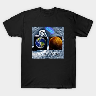 Planet Earth Before and After T-Shirt